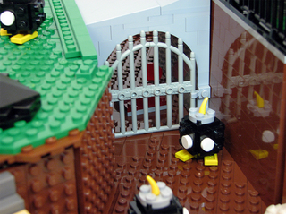 Illustration for article titled Super Mario 64's Iconic First Stage In LEGO Form
